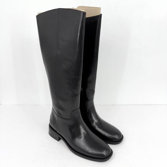 Vagabond Shoemakers Women Sheila Knee High Boot EU 39 US 8.5 M Black Leather NIB - Picture 6 of 12